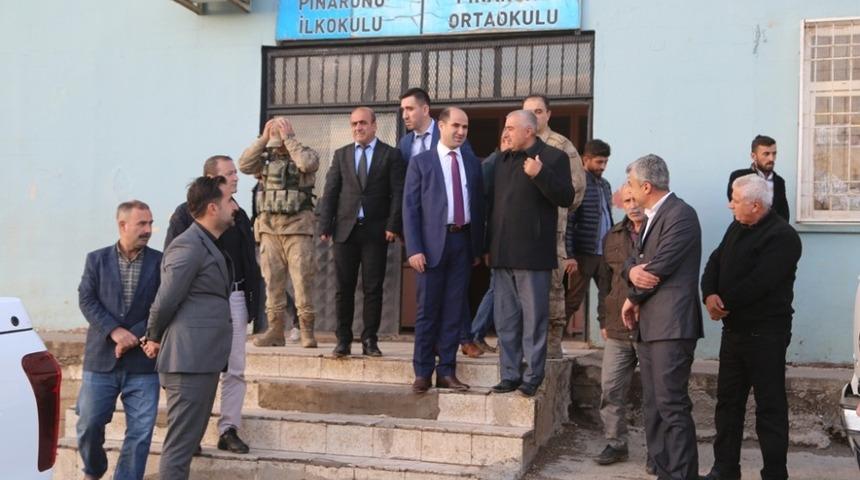 Kaymakam Işıktaş okulları gezdi