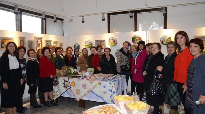 Kanser hastalarının eserleri görücüye çıktı