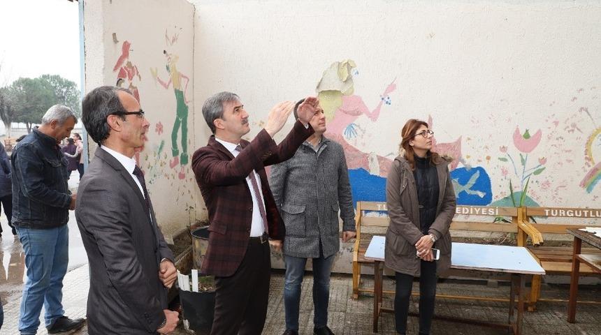 Başkan Şirin&rsquo;den Atat&uuml;rk İlkokulu&rsquo;na destek