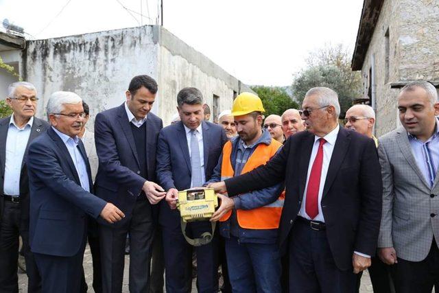 Yeşilköy’de cami temeli atıldı