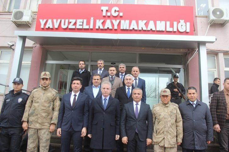 Gaziantep Valisi Davut Gül, Yavuzeli ilçesini ziyaret etti G1