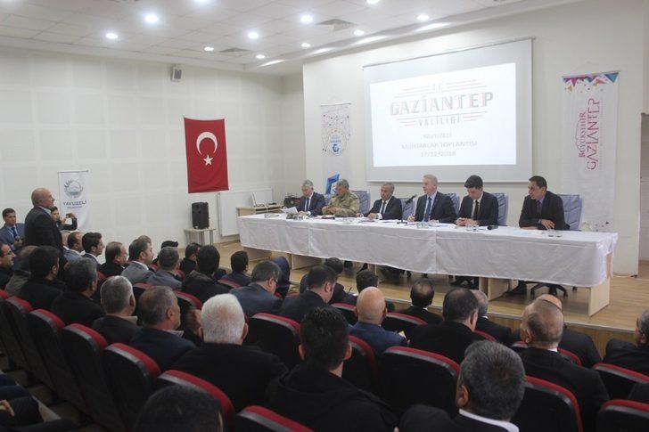 Gaziantep Valisi Davut Gül, Yavuzeli ilçesini ziyaret etti G3