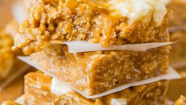 Fıstık Ezmeli Marshmallow Bar