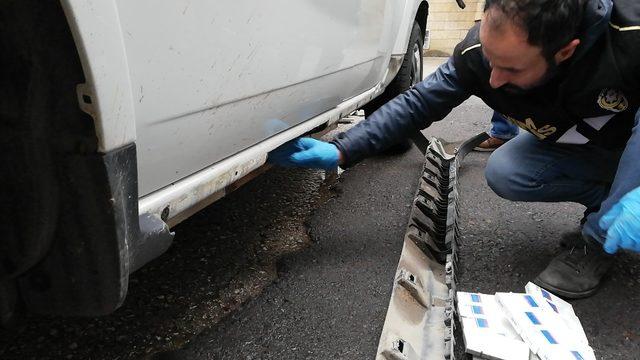 Kahramanmaraş’ta 2 bin 800 paket kaçak sigara ele geçirildi