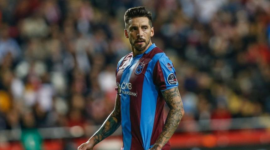 Trabzonspor'da Jose Sosa 3 hafta yok
