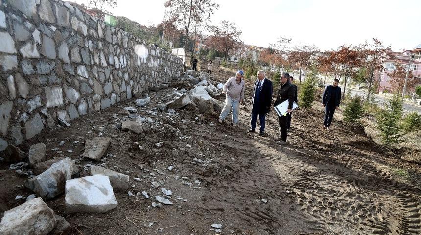 Dereliler G&uuml;rsoy Parkı yapımına başlanıldı