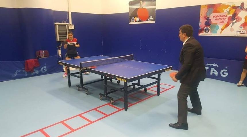 Masa Tenisi A Milli takımı Kayseri&rsquo;de kampta