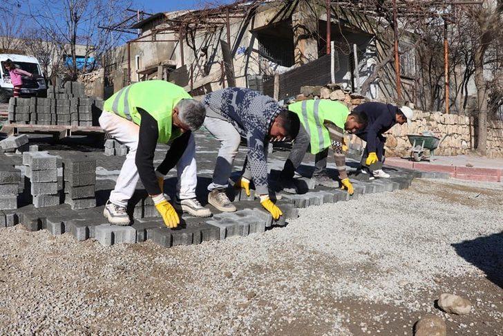 Siirt’te kaldırım çalışmaları sürüyor G2