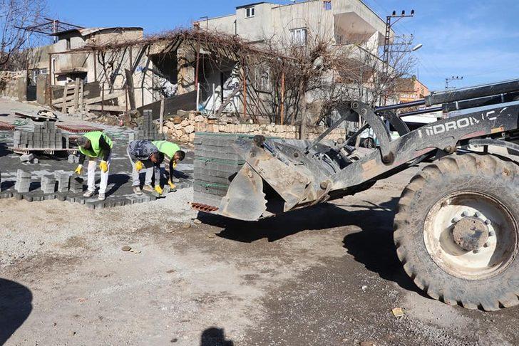 Siirt’te kaldırım çalışmaları sürüyor G3