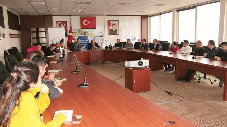 AFAD Deprem Daire Başkanı Nurlu Kilis’te
