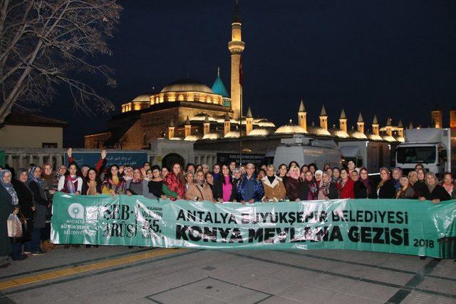 Büyükşehir Belediyesi Konya gezisi düzenledi