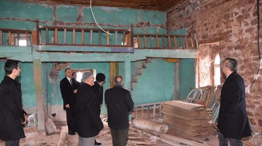 300 yıllık cami restorasyon ile ayağa kalkacak