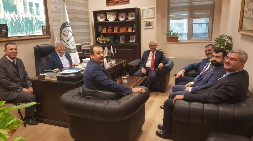 Ceza İşleri Genel M&uuml;d&uuml;r&uuml; Sakarya&rsquo;dan baroya ziyaret