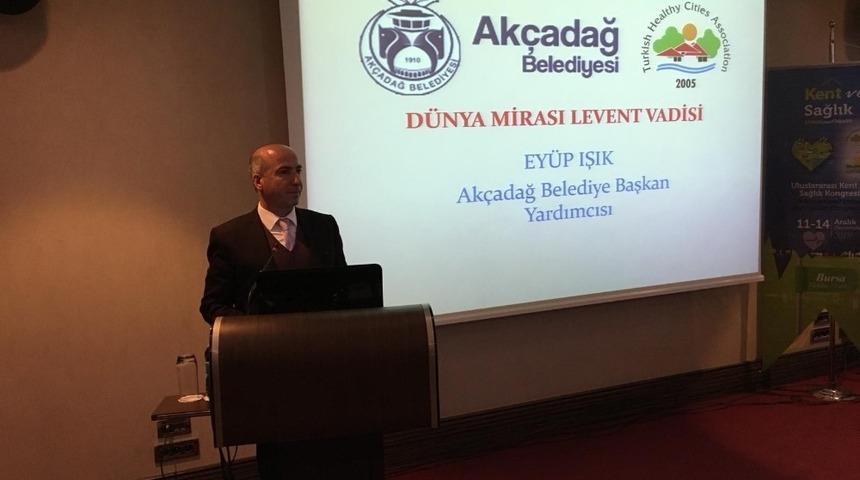 Uluslararası Kent ve Sağlık Kongresinde Levent Vadisi anlatıldı