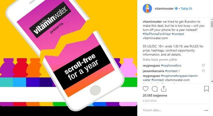 1 yıl boyunca telefonunu bırakana 100 bin dolar verecekler!  G2