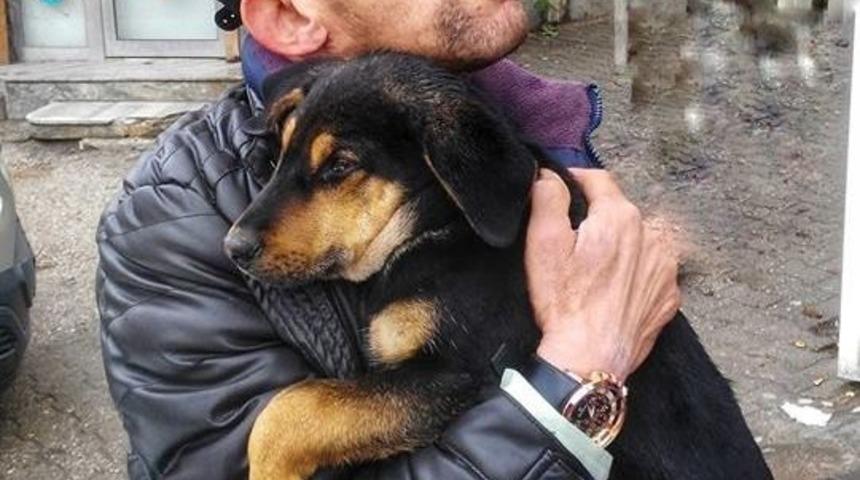 Engelli Ferhat&rsquo;ın yavru k&ouml;pek duyarlılığı