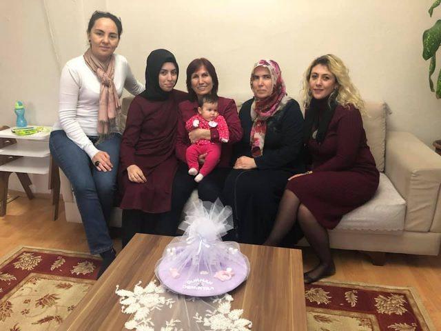 Gülüç’te ‘Hoş geldin Bebek’ uygulaması devam ediyor