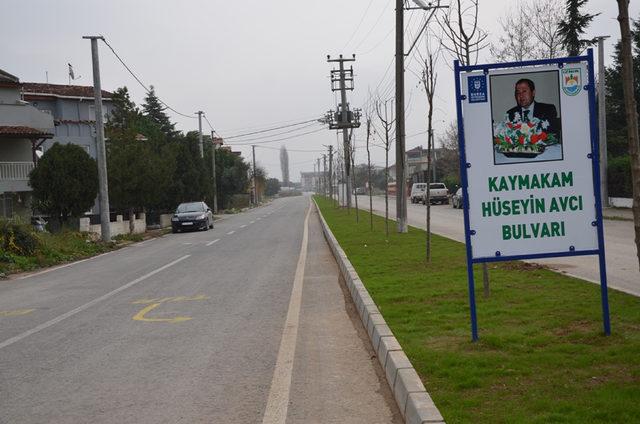 İznik te Kaymakam Hüseyin Avcı’nın ismi bulvarda yaşayacak 1