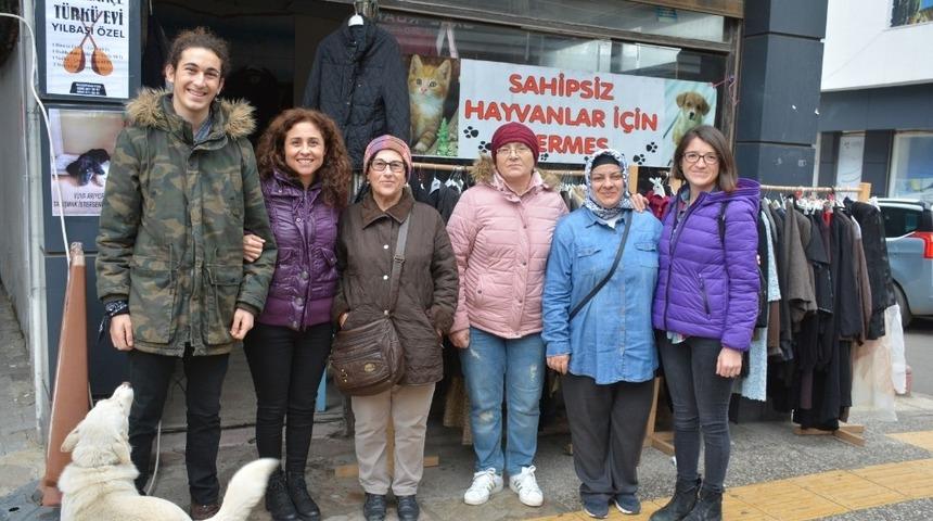 Sinop&rsquo;ta sokak hayvanlarına destek kermesi