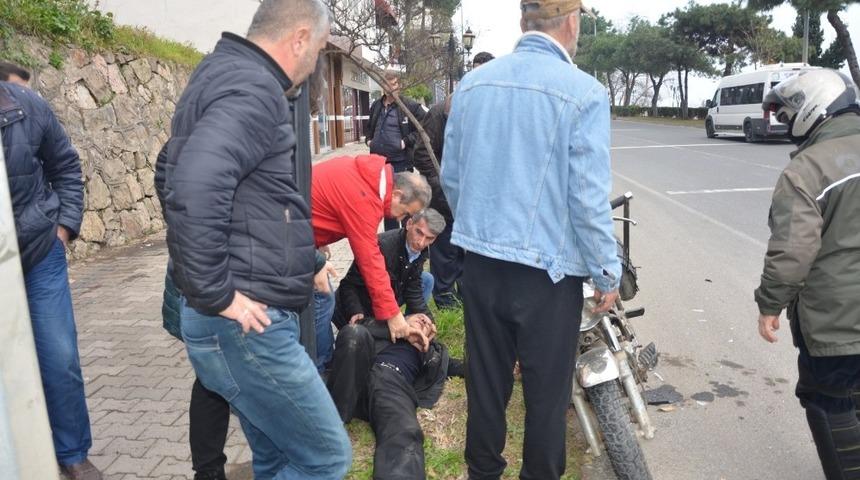 Ünye’de kaza : 1 yaralı