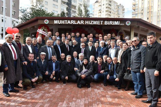 Kepez’e muhtar evleri