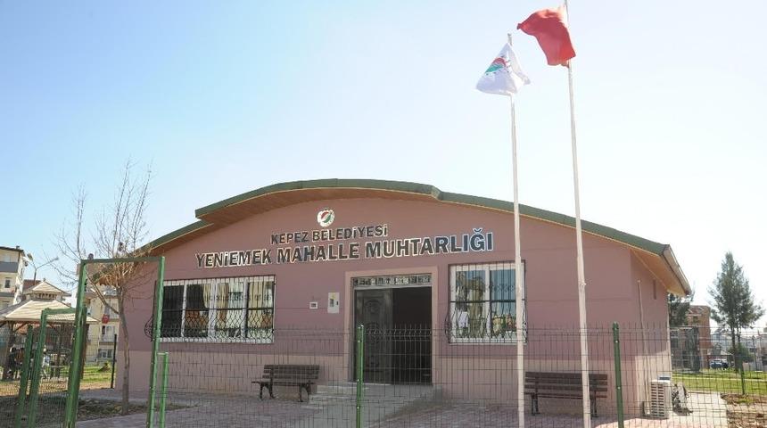 Kepez’e muhtar evleri