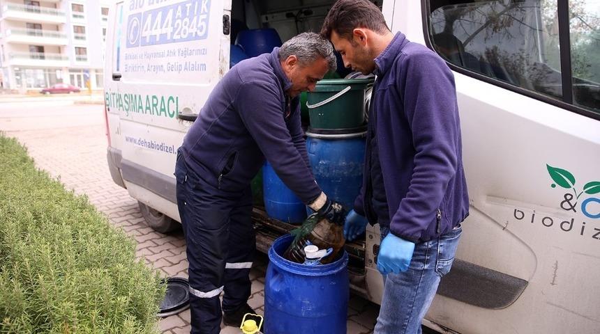 Merkezefendi Belediyesi 38 ton atık yağ geri dönüşüme kazandırdı