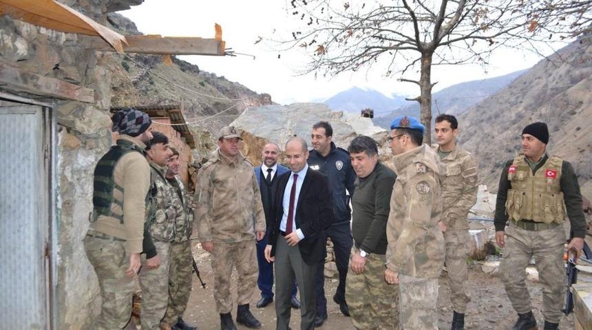 Kaymakam &Ouml;zadalı&rsquo;dan korucu noktasına ziyaret