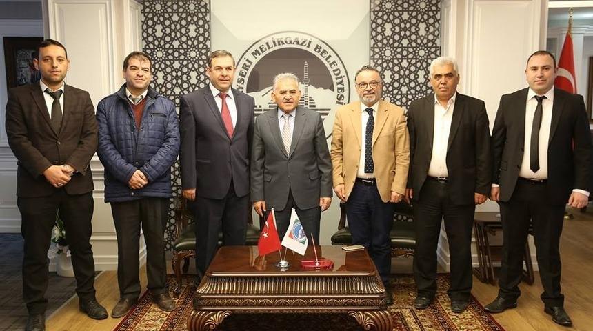 T&uuml;rkiye Toplu Taşıma İşverenleri Sendikası Başkan Memduh B&uuml;y&uuml;kkılı&ccedil;&rsquo;ı ziyaret etti