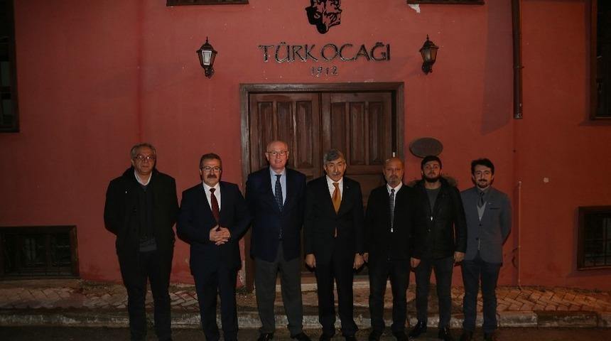 Başkan Kazım Kurt, T&uuml;rk Ocağı&rsquo;nı ziyaret etti
