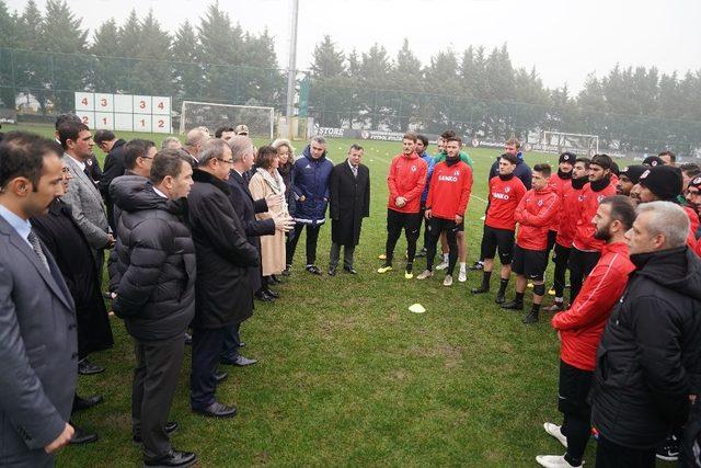 Gaziantep Valisi Gül’den Gazişehir Gaziantep’e moral ziyareti