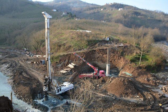 Kargucak-Geyikçeli bağlantısına ömürlük köprü yapılıyor