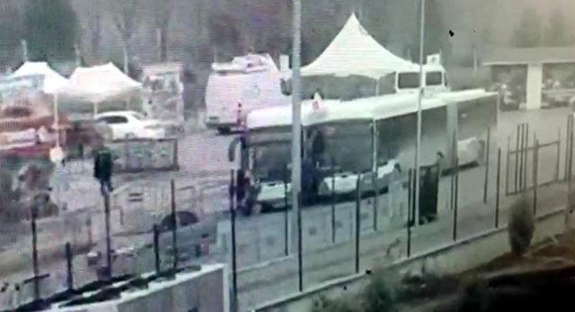 Ankara'da otobüsün çarptığı 2 avukat ve gazi yaralandı (2)