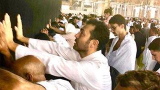 Ünlü oyuncu Saruhan Hünel kutsal topraklarda