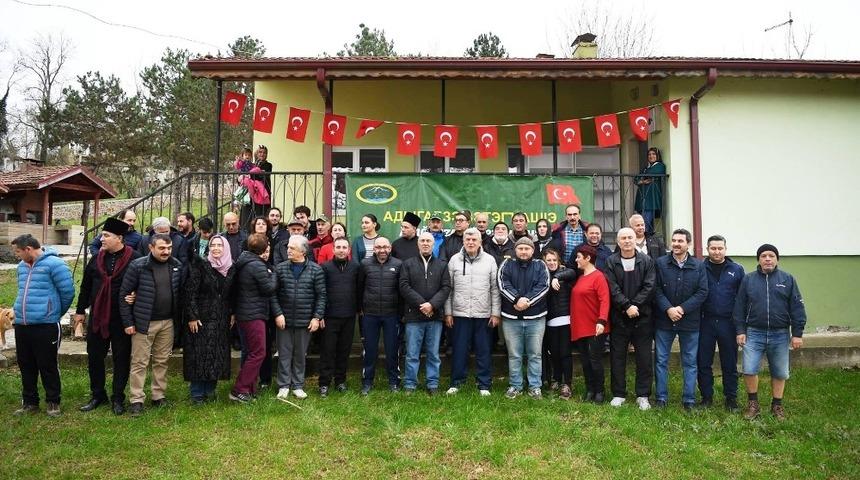 &Ccedil;erkeslerden başkanlara teşekk&uuml;r