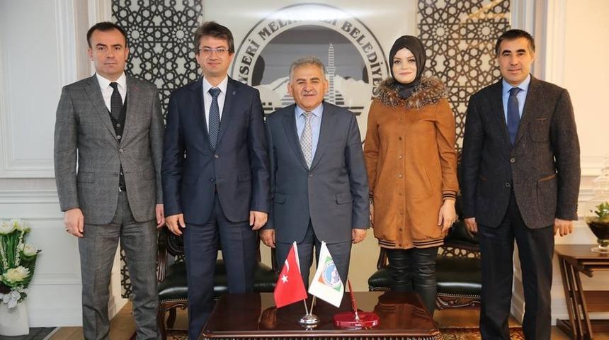 KSMMMO Y&ouml;netim Kurulu &uuml;yelerinden Başkan Dr. Memduh B&uuml;y&uuml;kkılı&ccedil;&rsquo;a ziyaret