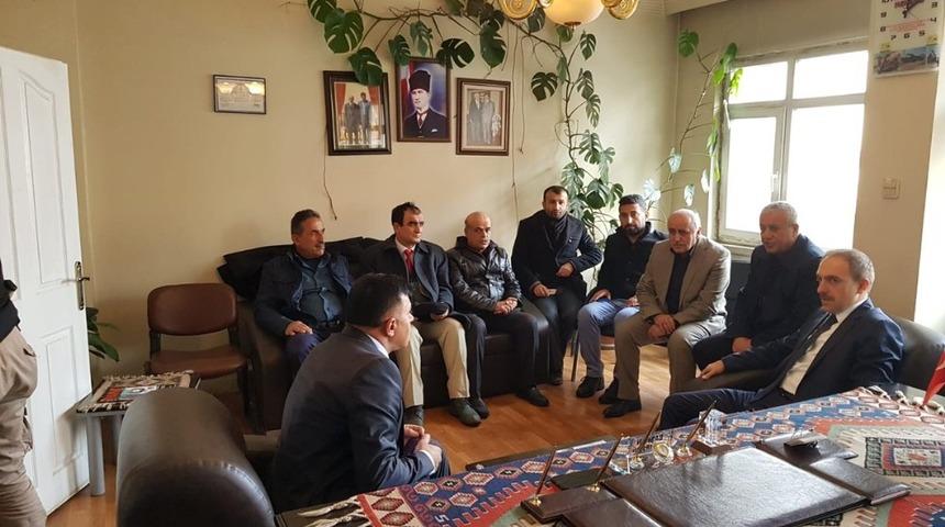 Başkan Vekili Epcim, ziyaretlerini sürdürüyor