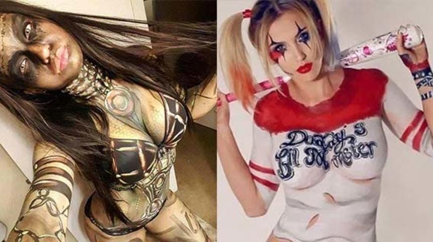 15 muazzam örnekle vücut boyama kostümleri