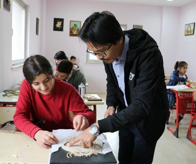 Vanlı çocuklar ‘Muarrak’ sanatını çok sevdi