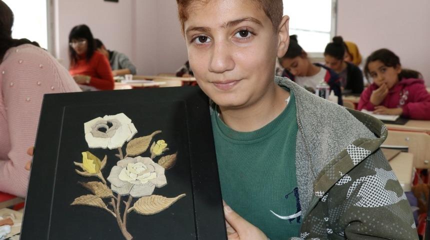 Vanlı &ccedil;ocuklar &lsquo;Muarrak&rsquo; sanatını &ccedil;ok sevdi