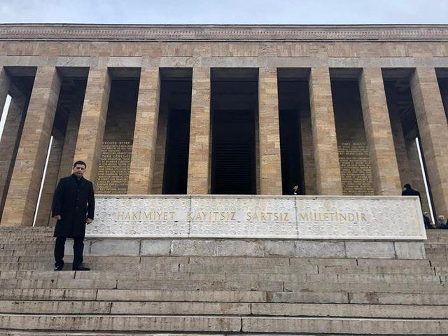 Ömer Günel, Anıtkabir’i ziyaret etti