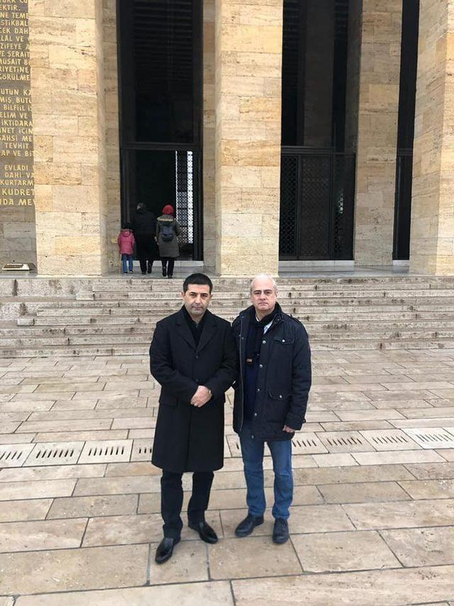 Ömer Günel, Anıtkabir’i ziyaret etti