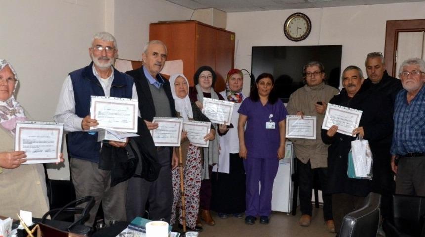 Diyabet okulu yeni mezunlarını verdi