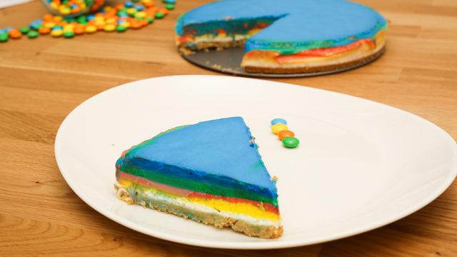 Gökkuşağı Cheesecake