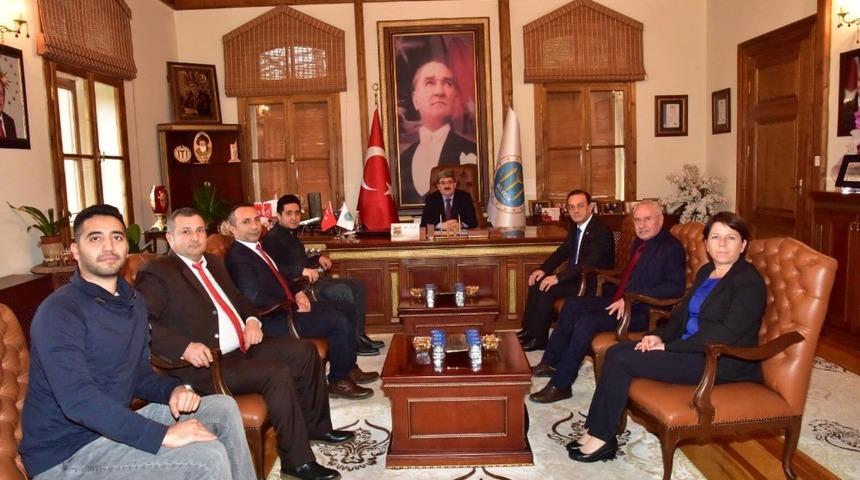 Başkan Can, BEM BİR-SEN heyetini ağırladı