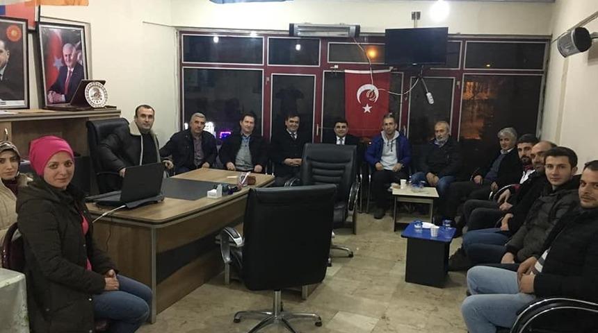 Pazaryeri&rsquo;nde AK Parti&rsquo;nin Haftalık Olağan Teşkilat Toplantısı yapıldı