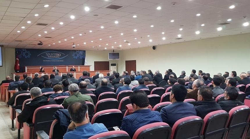 Van TSO&rsquo;dan &lsquo;Mesleki Yeterlilik Bilgilendirme&rsquo; semineri