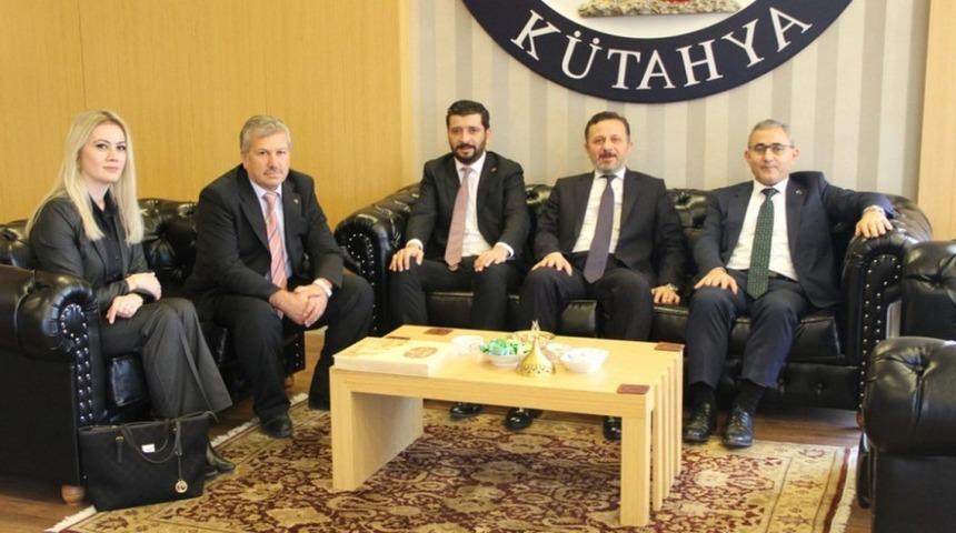 Alim Işık&rsquo;tan Rekt&ouml;r G&ouml;ren&rsquo;e nezaket ziyareti