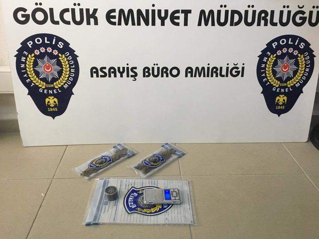 Gölcük'te uyuşturucu operasyonu