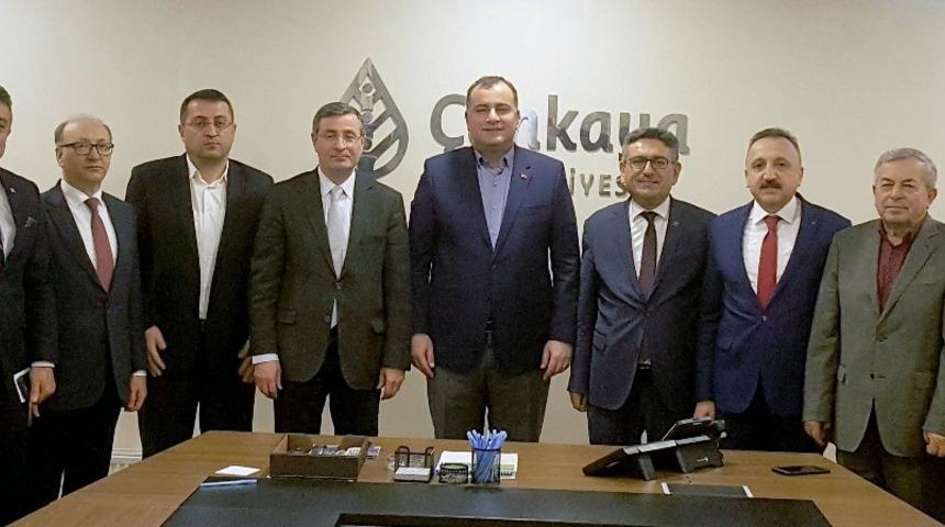 Mali m&uuml;şavirlerden Başkan Taşdelen&rsquo;e ziyaret